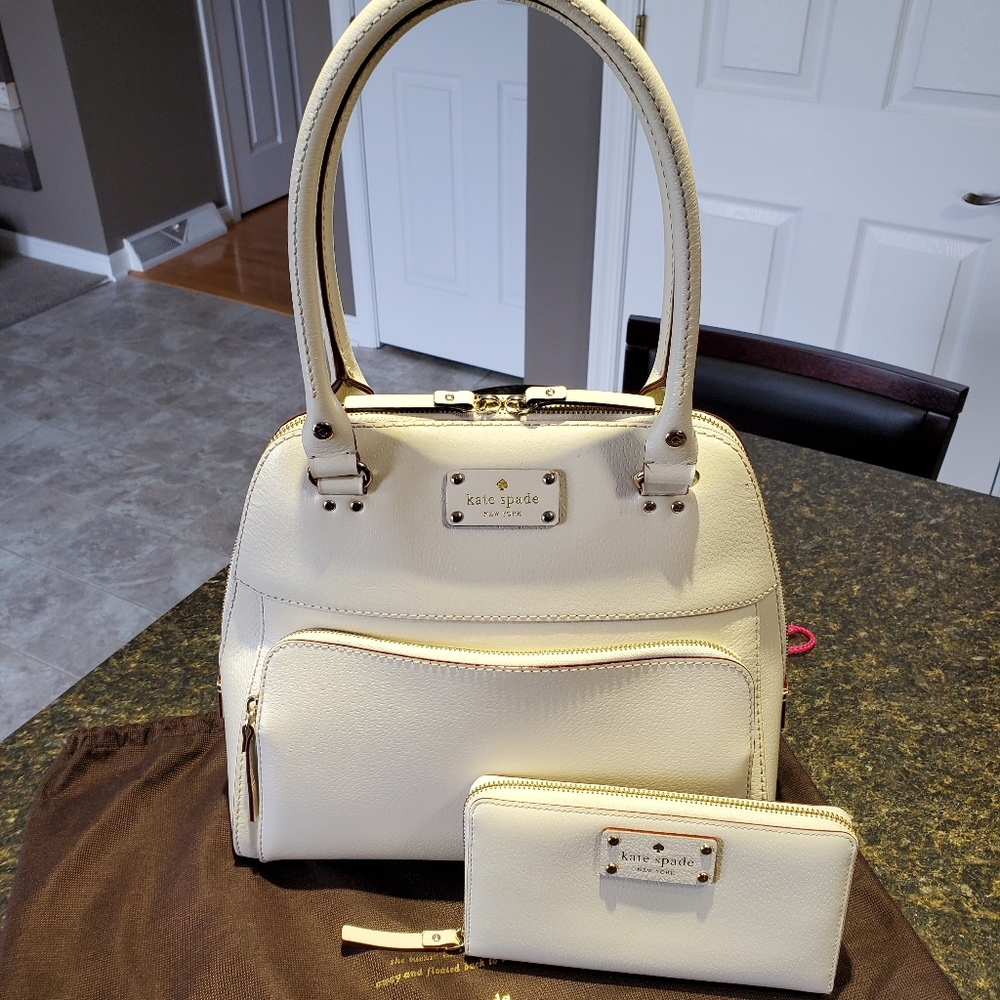 EUC kate spade Maeda Satchel & Wallet